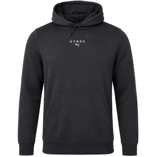 Puma x HYROX Heavyweight Mens Black Hoodie - Image 1