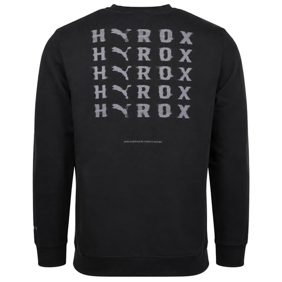 Puma x HYROX Heavyweight Mens Black Sweater - Image 2