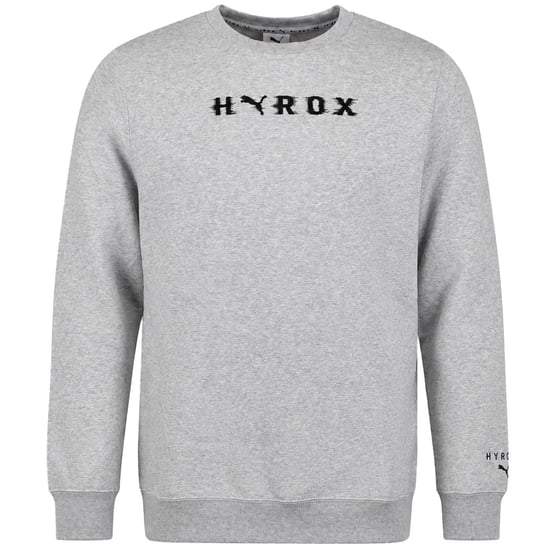 Puma x HYROX Heavyweight Mens Grey Sweater - Image 1