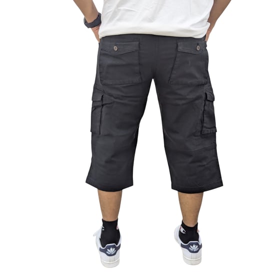 Mens Cargo Shorts Chino Pants 3/4 Camouflage Multi Pocket Long Three Quarter New - Image 6