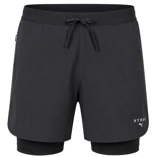 Puma x HYROX 2in1 Mens Black Shorts - Image 1