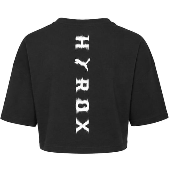 Puma x HYROX Cropped Lifestyle Womens Black T-Shirt - Image 2