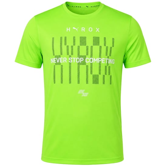 Puma x HYROX Tad Mens Green T-Shirt - Image 1