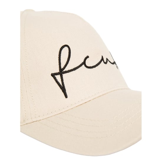French Connection FCUK Scribble Baseball Cap (Stone) - Image 2