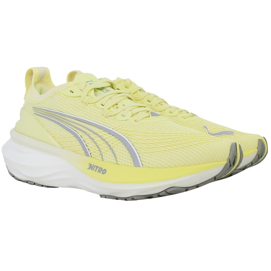 Puma ForeverRun Nitro 2 Womens Yellow Running Shoes - Image 2