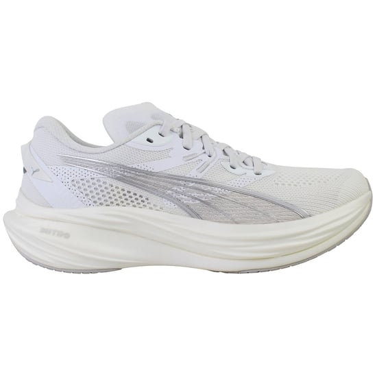 Puma Deviate Nitro 3 Mens White Running Shoes - Image 1