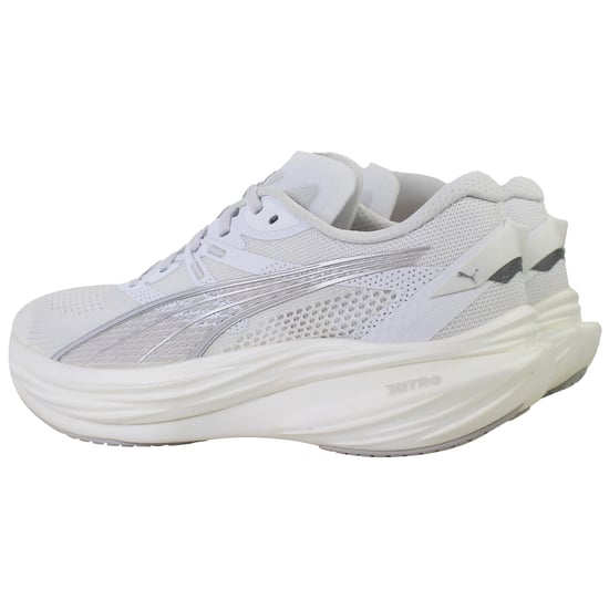 Puma Deviate Nitro 3 Mens White Running Shoes - Image 3