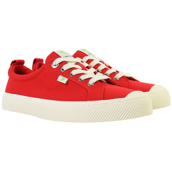 Cariuma OCA Low Unisex Red Plimsolls - Image 2