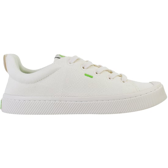 Cariuma IBI Low Knit Unisex Off White Plimsolls - Image 1