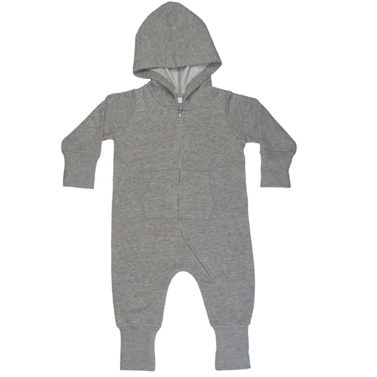 Babybugz Baby gewassen slaappak (Grijze Melange) - Image 1