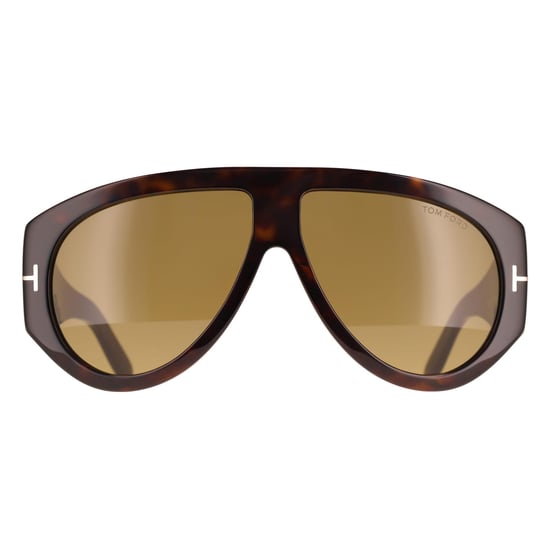 Tom Ford Aviator Mens Dark Havana Green Bronson FT1044 - Image 1