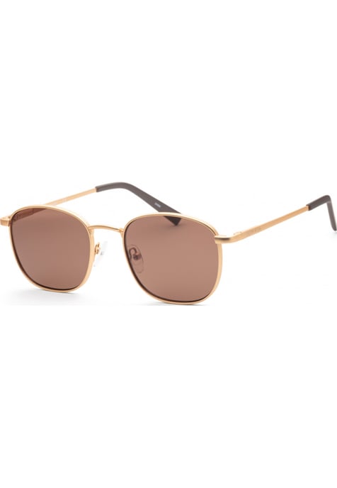 Calvin Klein Men's 52mm Matte Gold Sunglasses CK20122SN-717 - Image 1