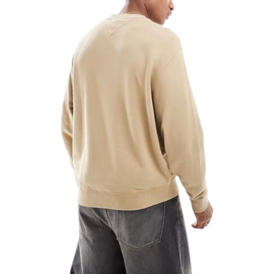 Tommy Hilfiger Mens Tonal Varsity Sweatshirt Casual Cotton Crew Neck New Top - Image 2
