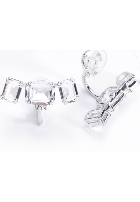 Swarovski Women's Millenia White Crystal Earrings 5701274 - Image 1