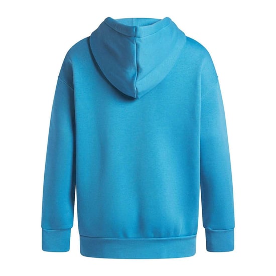 Under Armour Womens/Ladies Icon Fleece Oversized Hoodie (Blue) - Image 3