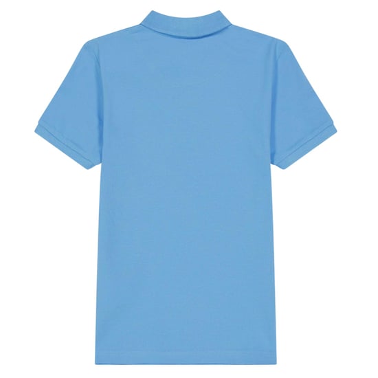 Farah Bugsworth-poloshirt met korte mouwen en borduursel voor jongens (Luchtig Blauw) - Image 2