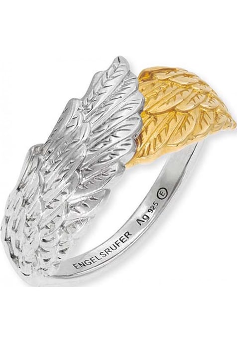 Engelsrufer ERR-WINGS-BIG Ladies Double Wing Ring - Image 1