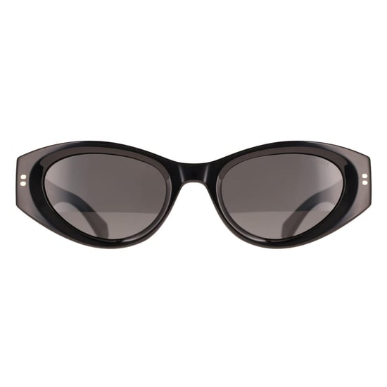 Polaroid Oval Womens Black Grey Polarized PLD 6243/S/X - Image 1