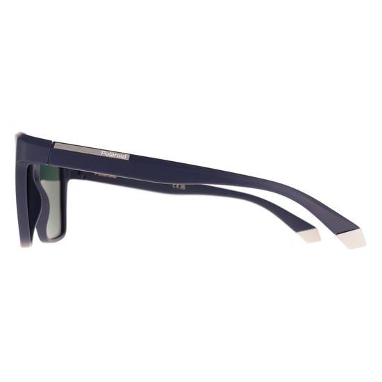 Polaroid Square Mens Matte Blue Grey Grey Green Mirror Polarized PLD 2167/S - Image 3