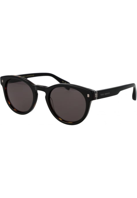 Ted Baker TB1752 Dax 001 glanzend zwart op schildpad groene zonnebril - Image 1