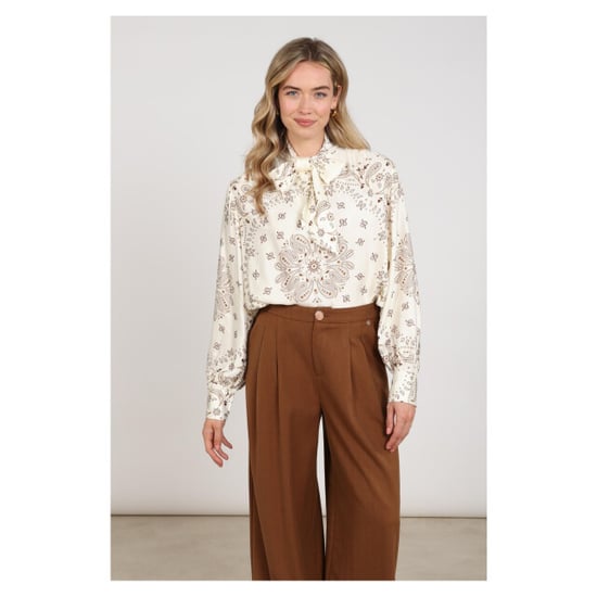 Nukus Angie blouse tie paisley blouses nkf02201 - Image 4