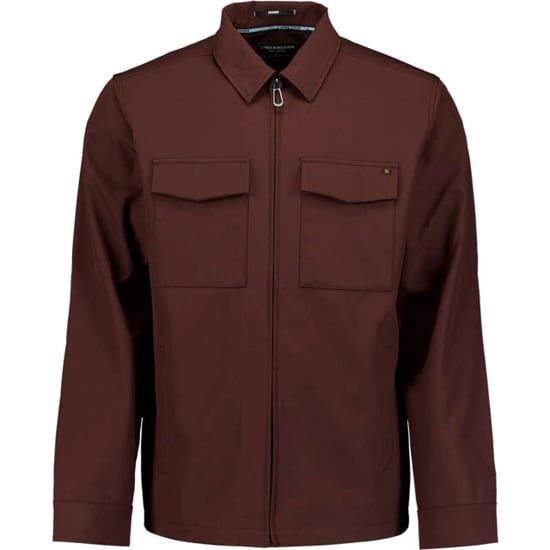 No Excess Overshirt full zipper stretch sedoc earth - Image 2