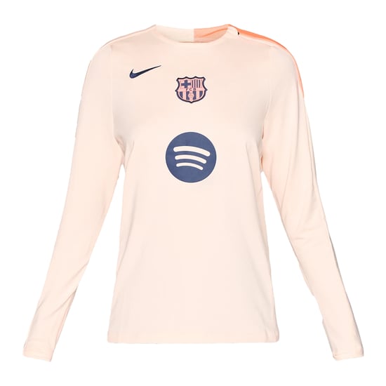 Nike Womens/Ladies Strike 2025/26 FC Barcelona Third Jersey (Blue/Orange) - Image 2