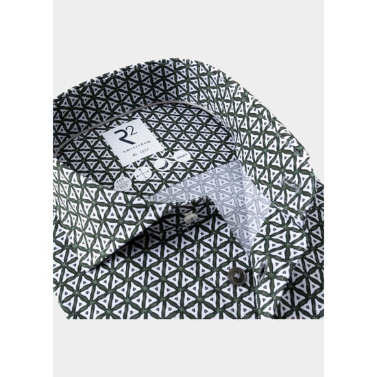 R2 Amsterdam Overhemd heren printed single jersey shirt 134.wsp.005/074 - Image 2