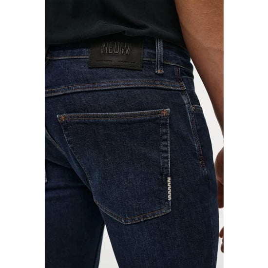 Neuw Lou slim blue sunday 6924 organic mid blue - Image 3