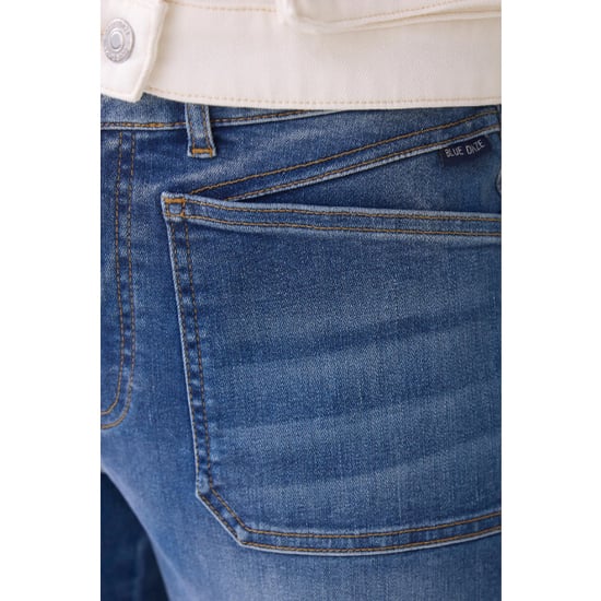 Summum 4s2771-5094 tapered jeans soft indigo deni - Image 5