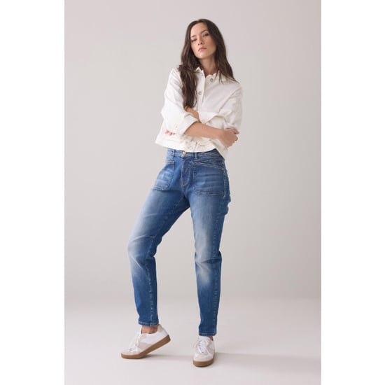 Summum 4s2771-5094 tapered jeans soft indigo deni - Image 6