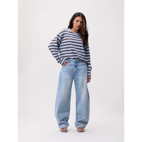 Catwalk Junkie Scratched super barrel fit jeans - Image 4
