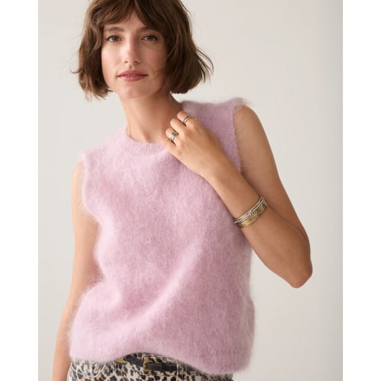 Summum 7s8022-70089 327 spencer kid mohair knit faded pink - Image 1