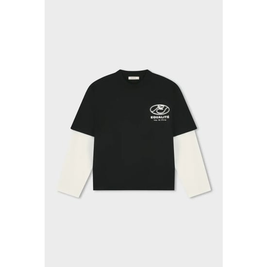 Equalité Arid double layer oversized longsleeve tee - Image 1