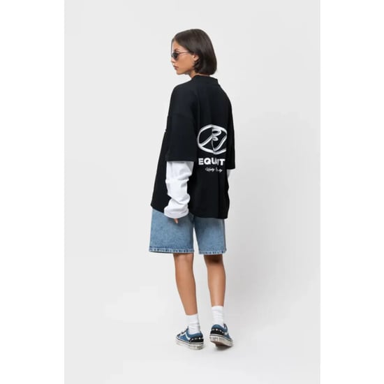 Equalité Arid double layer oversized longsleeve tee - Image 4