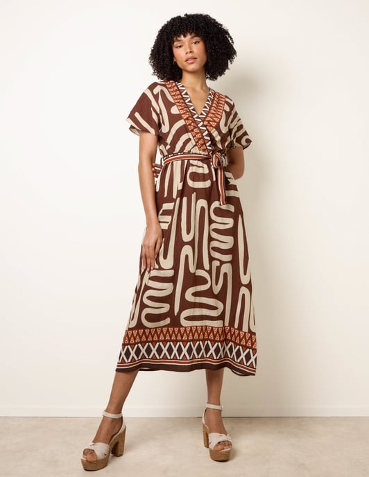Dress With Abstract Print - Image 3