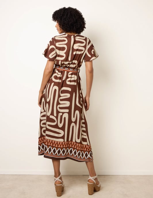 Dress With Abstract Print - Image 4