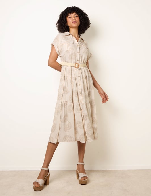 Paisley Print Dress - Image 1