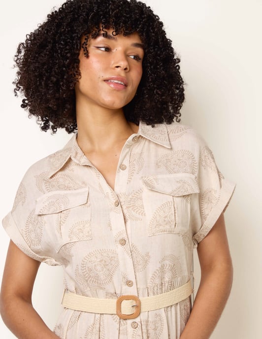 Paisley Print Dress - Image 2