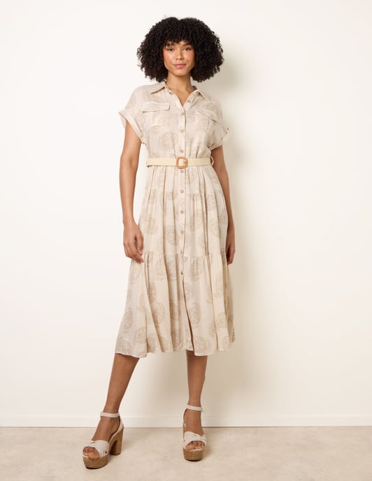 Paisley Print Dress - Image 3