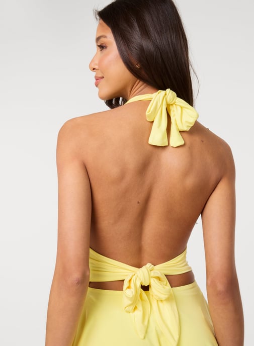 Slinky Halter Neck Dress - Image 2