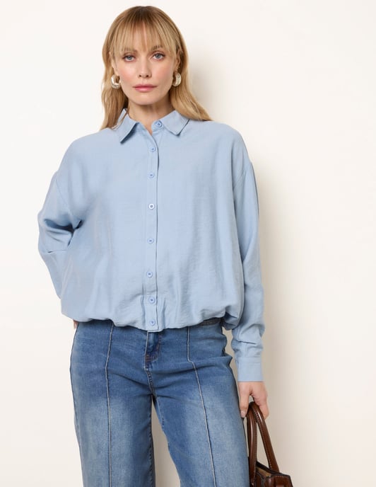 Relaxed Button-Up Shirt - Image 3