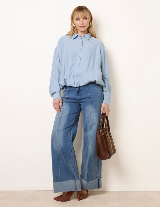 Relaxed Button-Up Shirt - Image 4