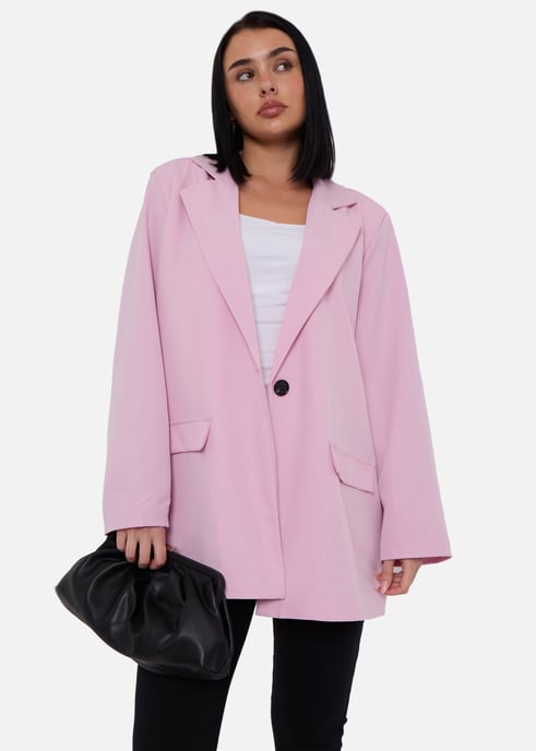 Blush Tailoring Oversized Blazer - Image 2