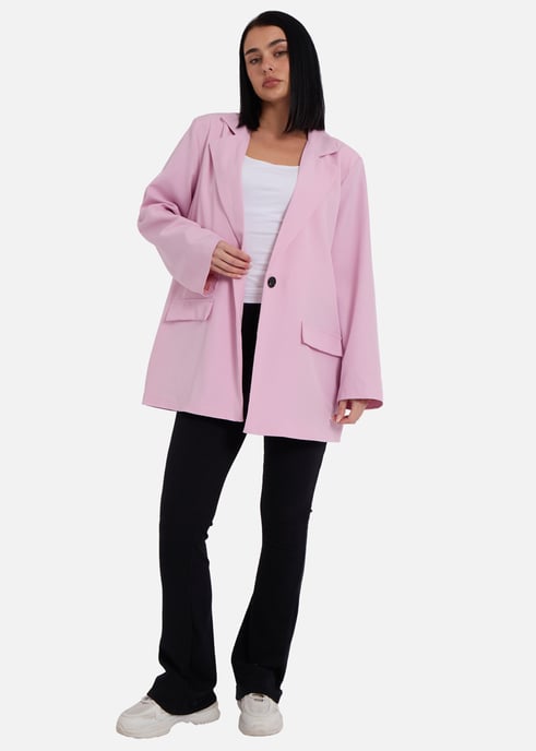 Blush Tailoring Oversized Blazer - Image 3