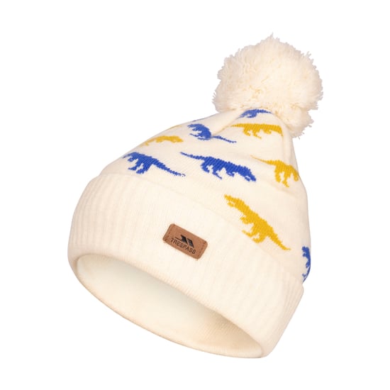 Trespass Dillan muts voor kinderen (Crème) - Image 1