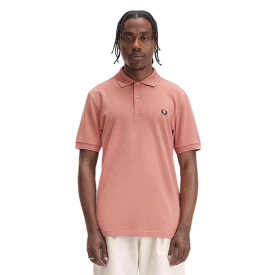 Fred Perry Mens Logo Cotton Polo Shirt (Putty) - Image 1