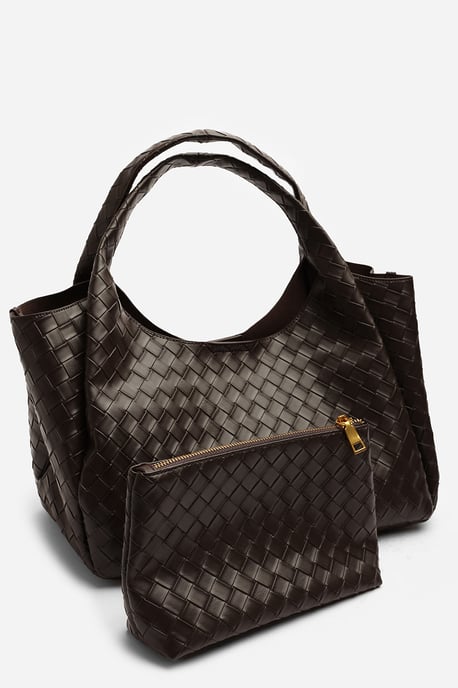 Wheres That From Womens Harella Woven Tote Bag - Image 5