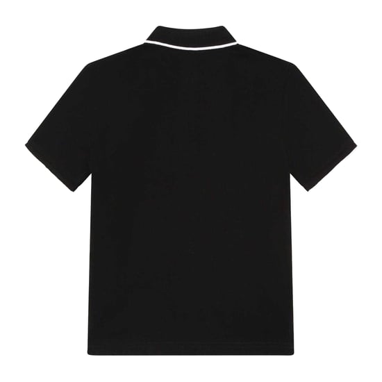 Boss Polo shirt met korte mouwen voor kinderen/Kinderen (Zwart) - Image 2