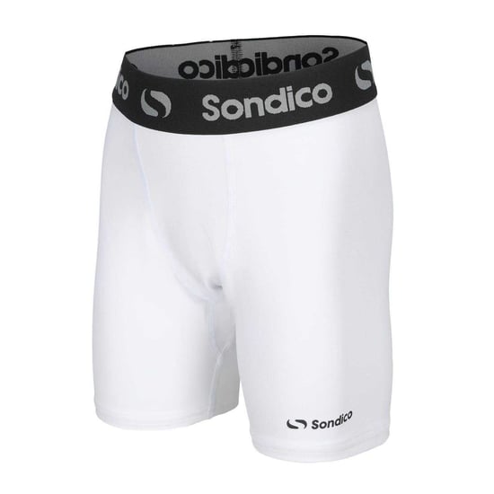 Sondico Snug Fit kompressionsshorts för barn/ungdomar (Vit) - Image 3